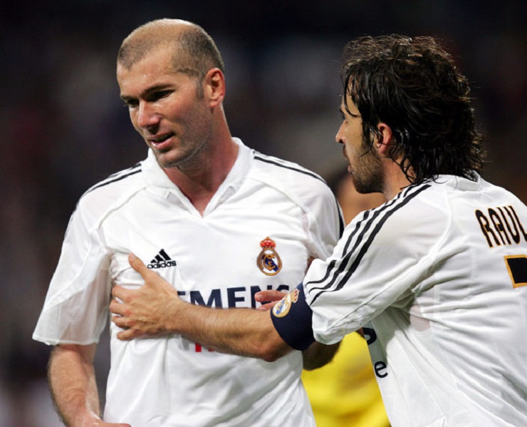 Zidane vs Raul Gonzalez